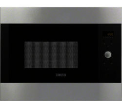 ZANUSSI  ZBM26542XA Built-in Solo Microwave - Black & Stainless Steel